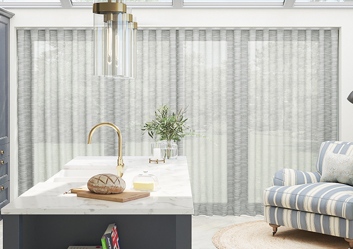 Novara Voile, Grey Skies - Made to Measure Curtains - Image 7